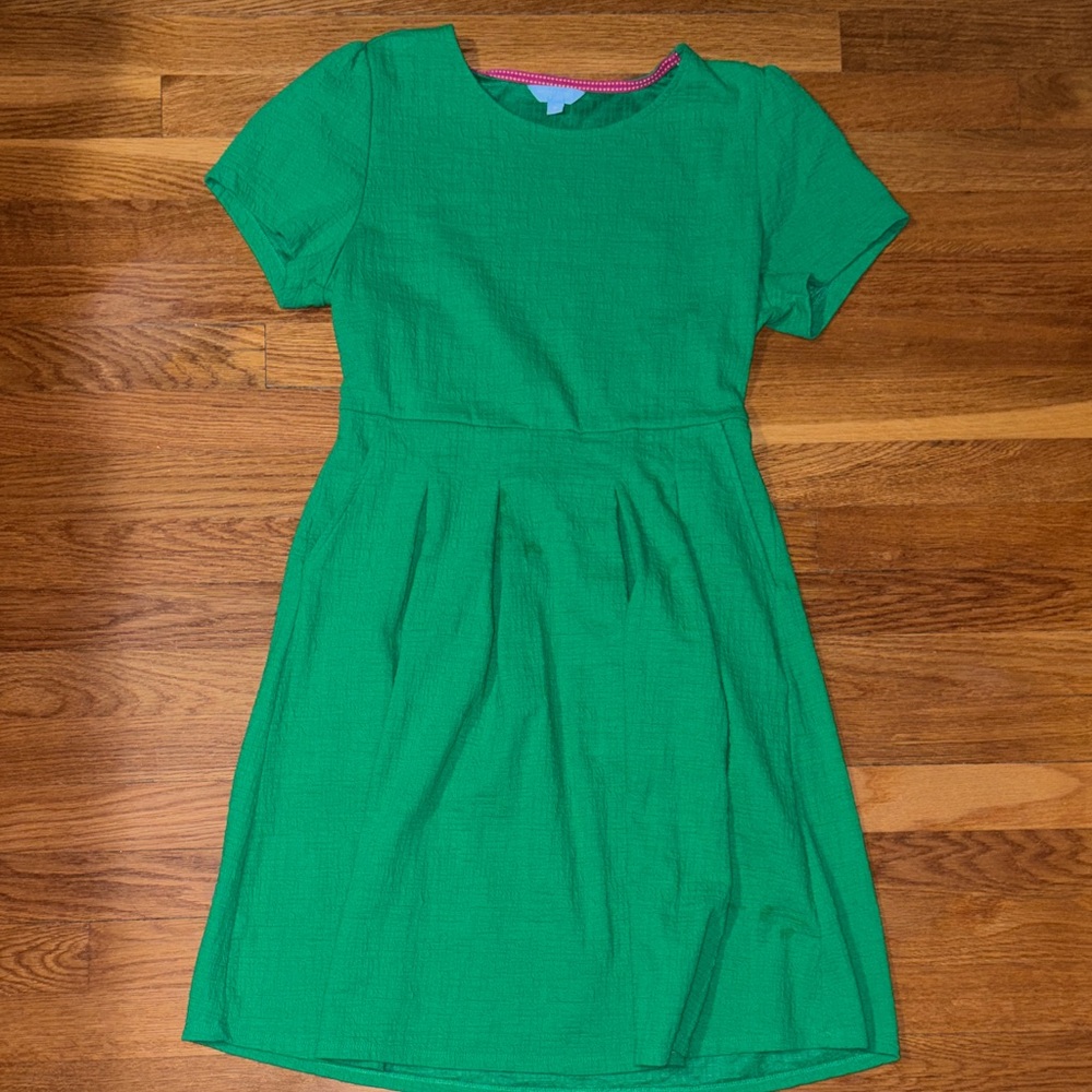 Draper James Vibrant Green Dress